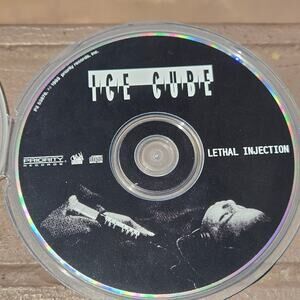 Vtg 1993 Ice Cube LETHAL INJECTION CD RAP HIP HOP